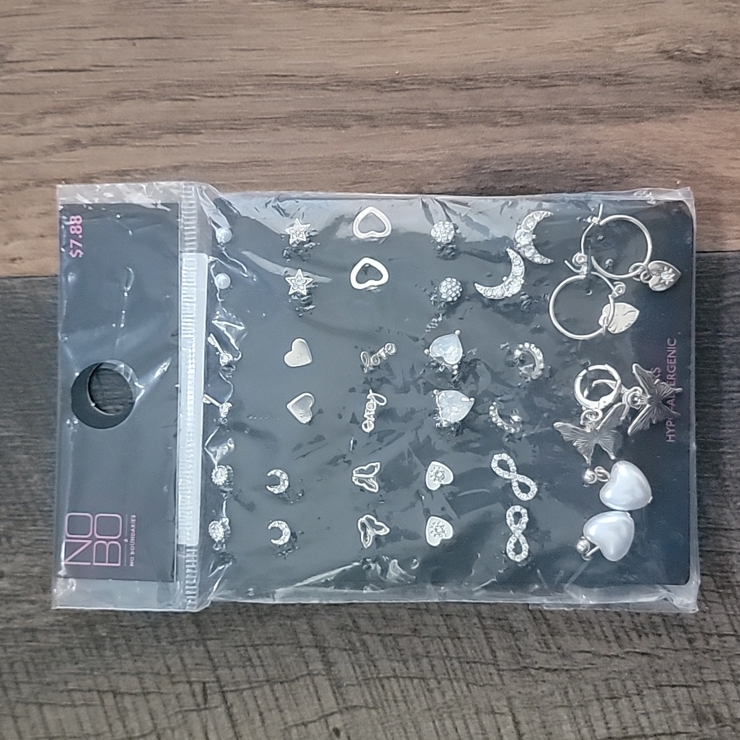 No Boundaries 18 Nib Earrings Gold